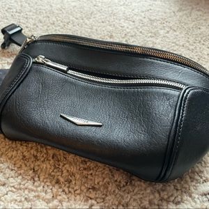 Bought in Italy-Genuine leather belt bag/fanny pack